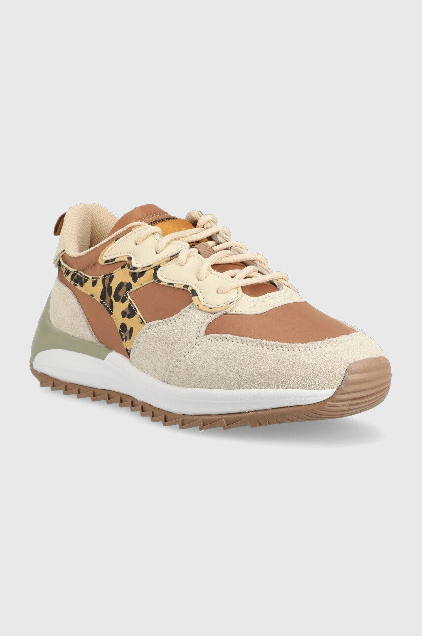 Diadora Superge Jolly Animalier bež barva - Pepit.si