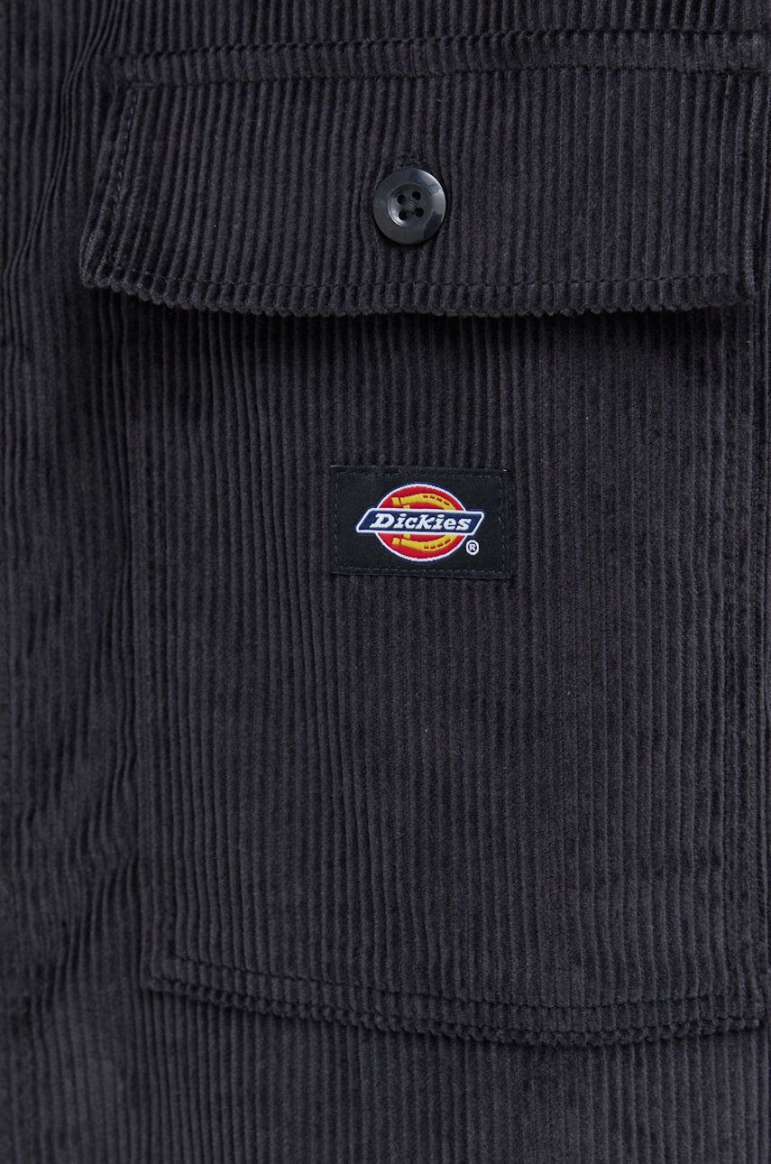 Dickies Bombažna srajca moška črna barva - Pepit.si