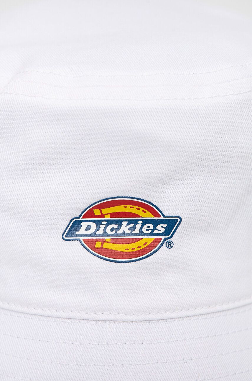 Dickies Bombažni klobuk bela barva - Pepit.si