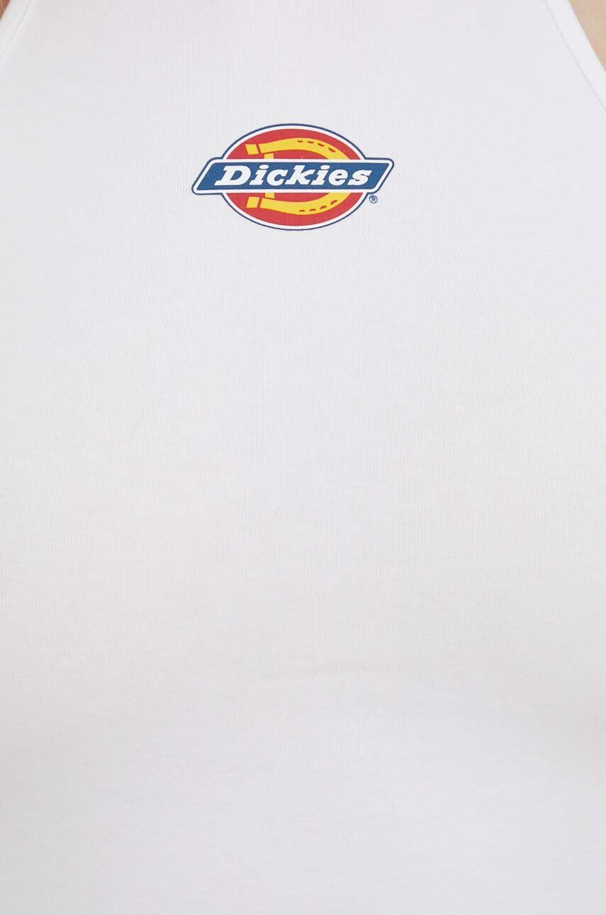 Dickies Top ženski bela barva - Pepit.si