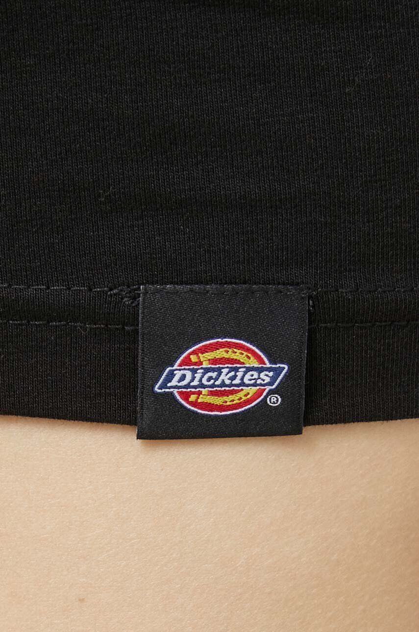 Dickies Top ženski črna barva - Pepit.si