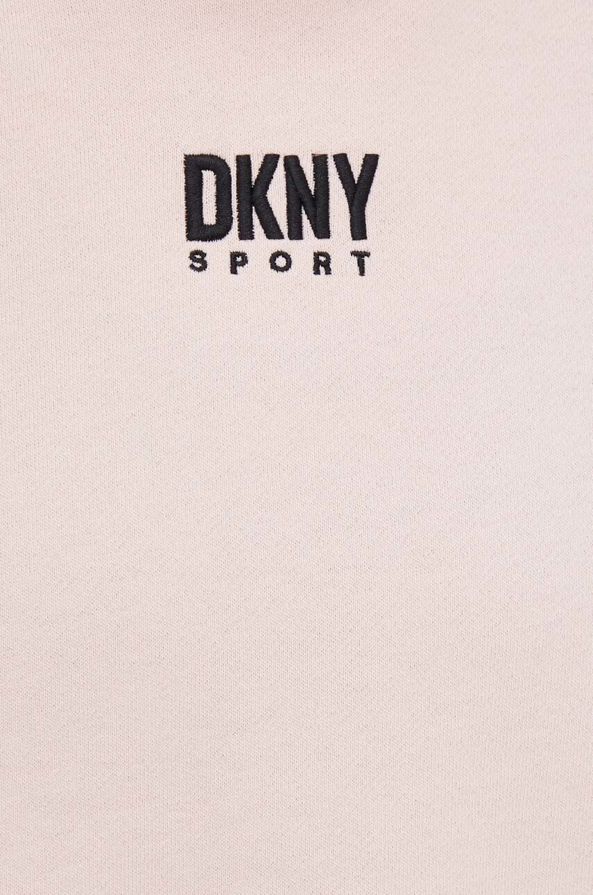 DKNY Bluza ženska roza barva - Pepit.si