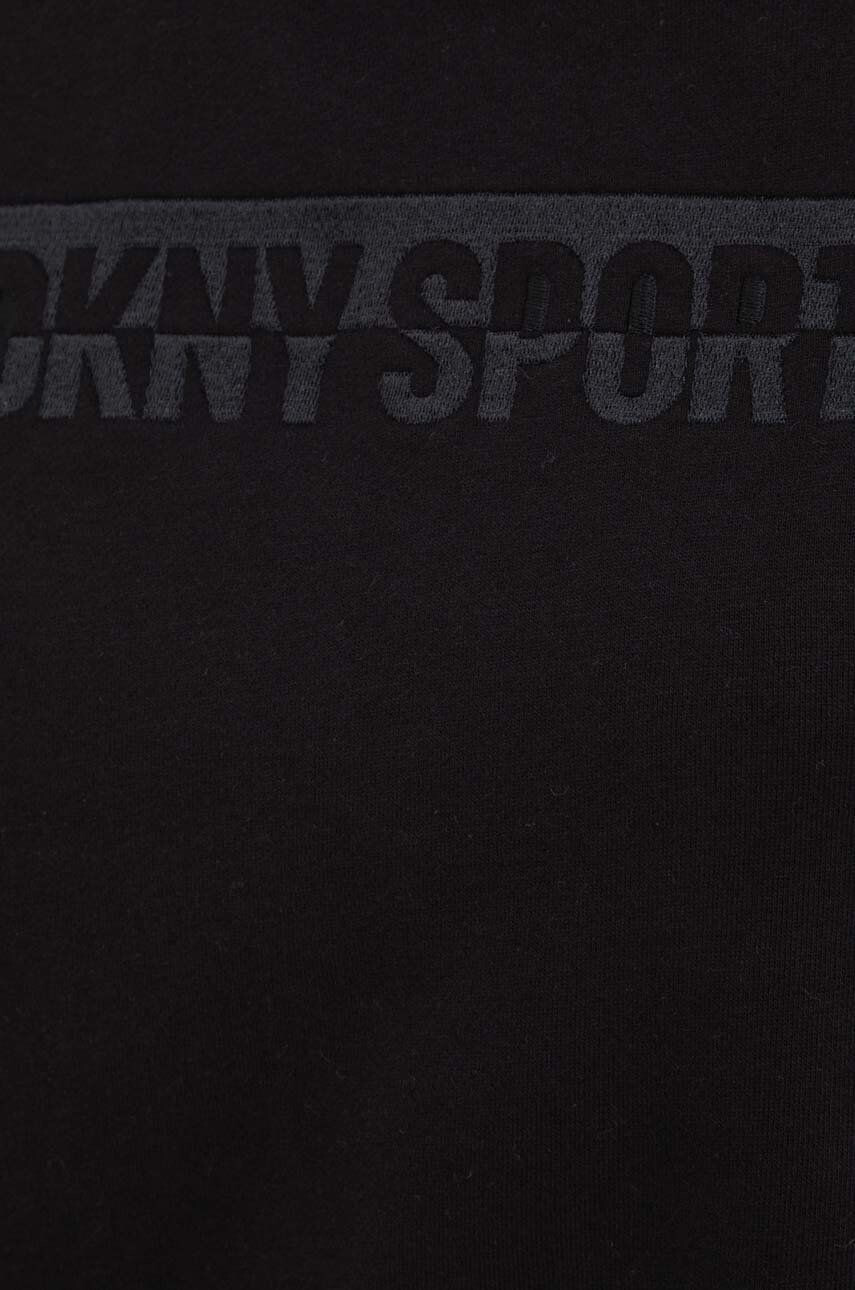 DKNY Bluza ženska črna barva - Pepit.si