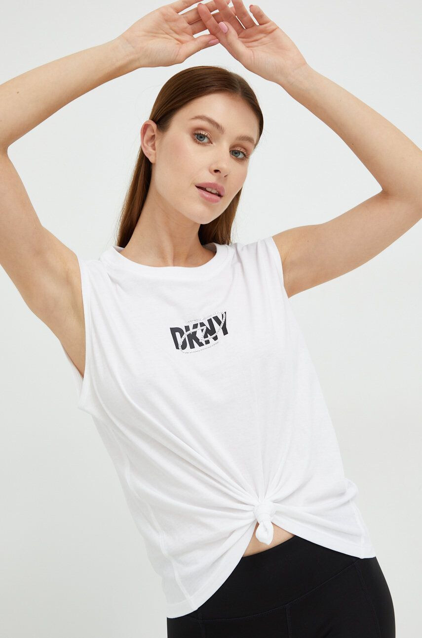 DKNY Bombažen top - Pepit.si