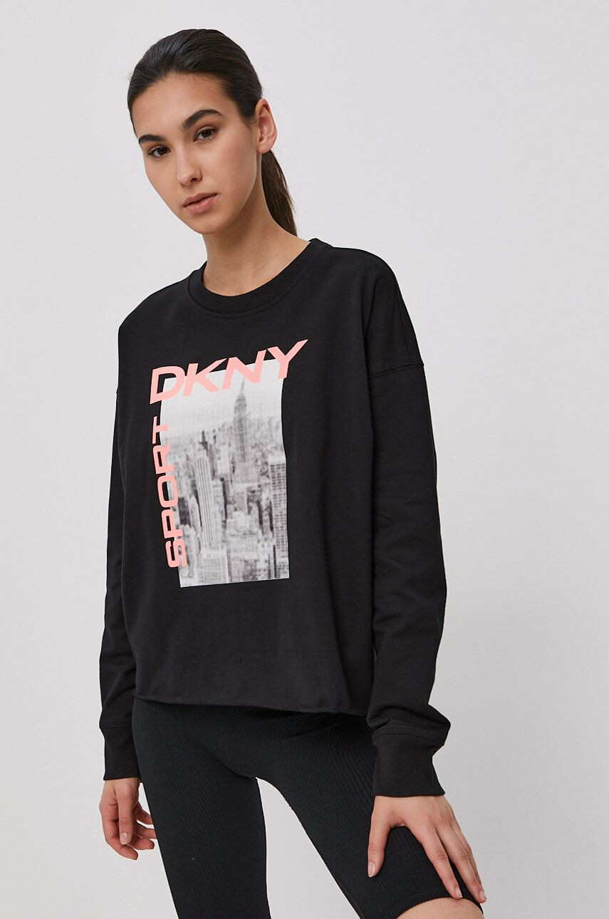 DKNY bombažni pulover - Pepit.si