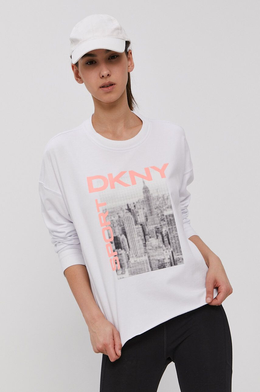 DKNY bombažni pulover - Pepit.si