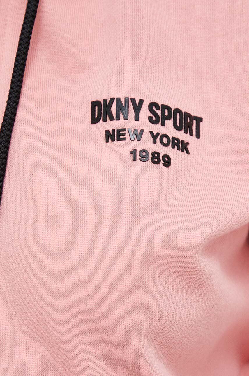 DKNY Obleka roza barva - Pepit.si