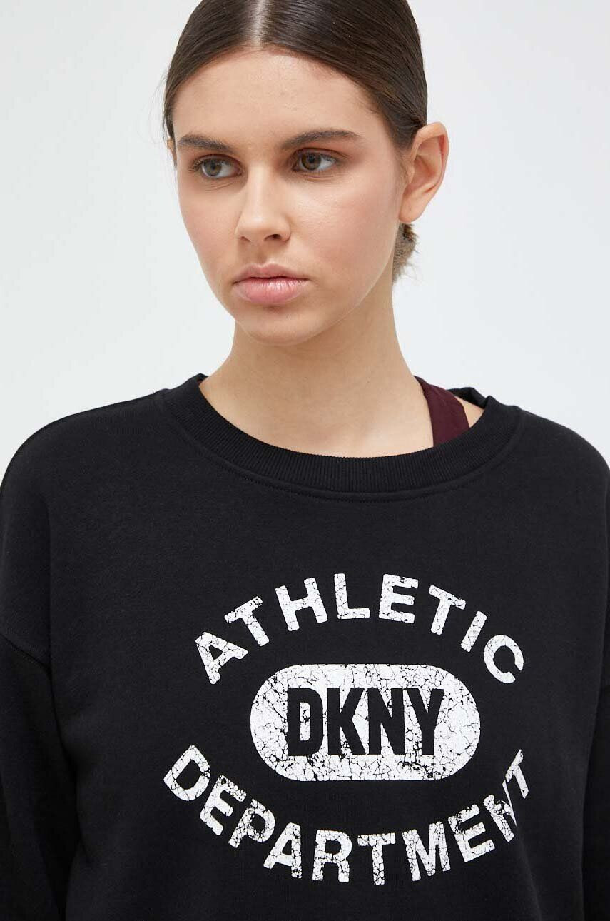 DKNY Pulover ženska črna barva - Pepit.si