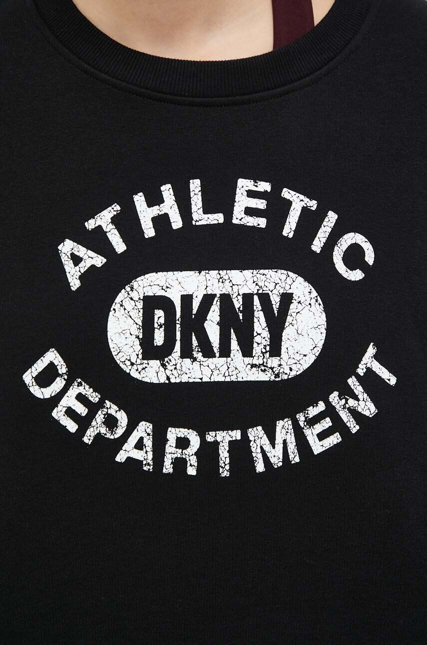 DKNY Pulover ženska črna barva - Pepit.si