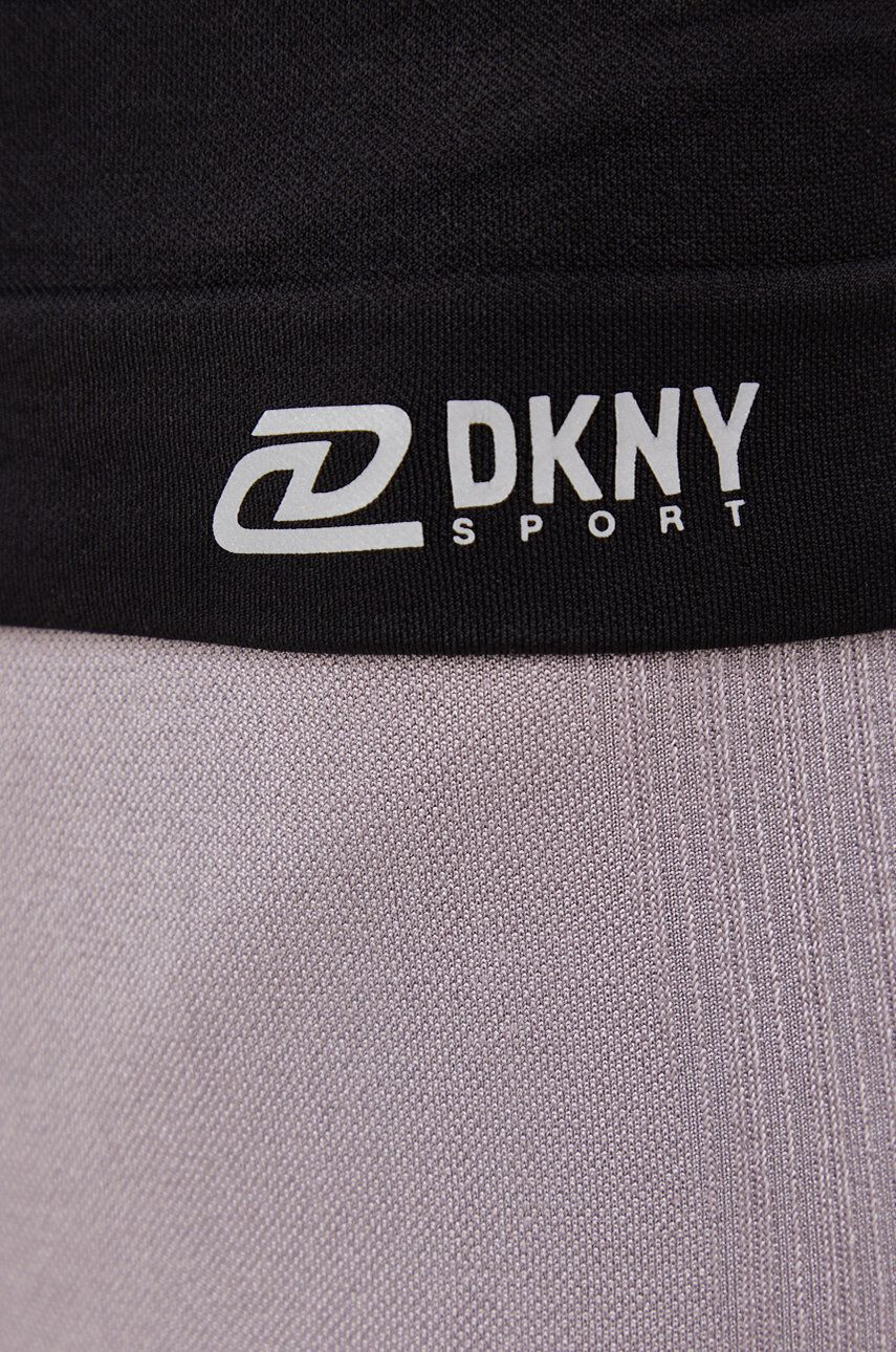 DKNY Top ženski črna barva - Pepit.si