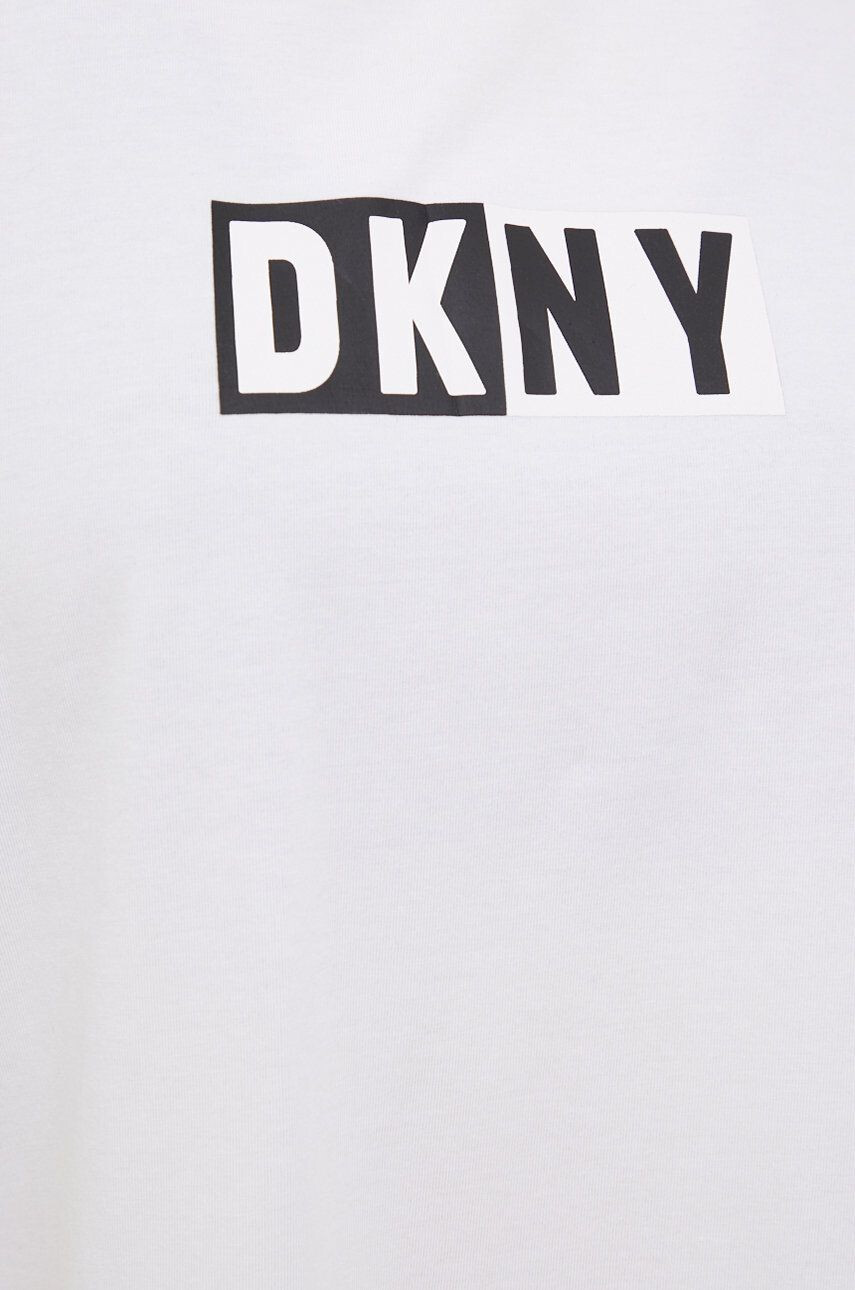 DKNY Top ženski bela barva - Pepit.si