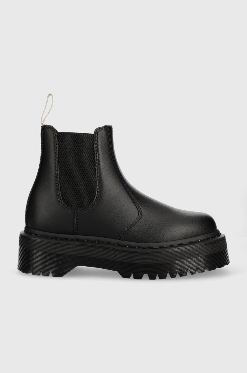 Dr. Martens Chelsea V 2976 Quad Mono ženski črna barva - Pepit.si