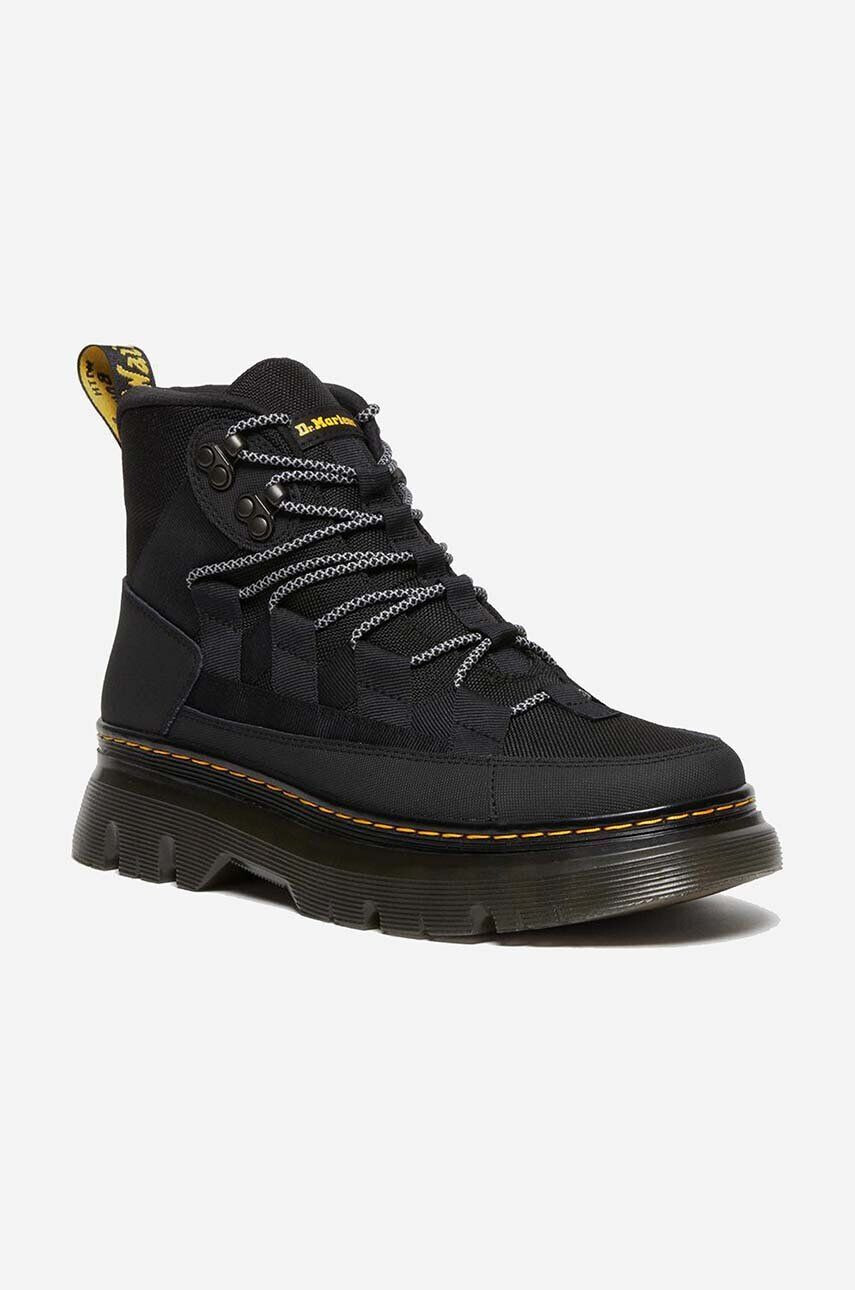 Dr. Martens Gležnarji Boury 27831001 ženski črna barva - Pepit.si