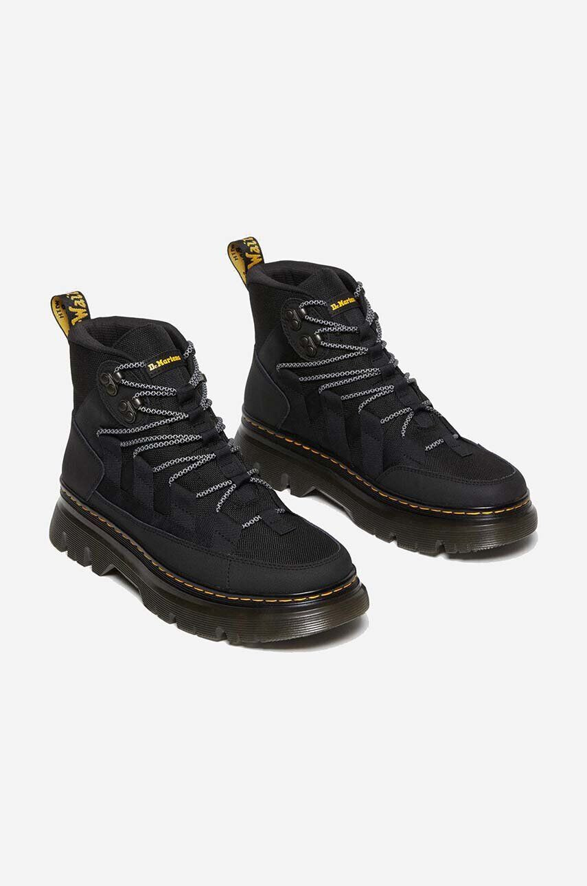 Dr. Martens Gležnarji Boury 27831001 ženski črna barva - Pepit.si