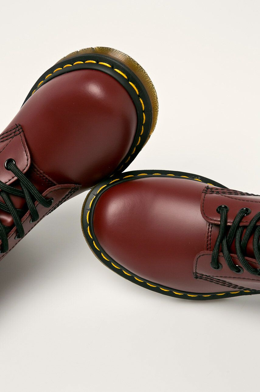 Dr. Martens Gležnarji 1460 ženski bordo barva - Pepit.si