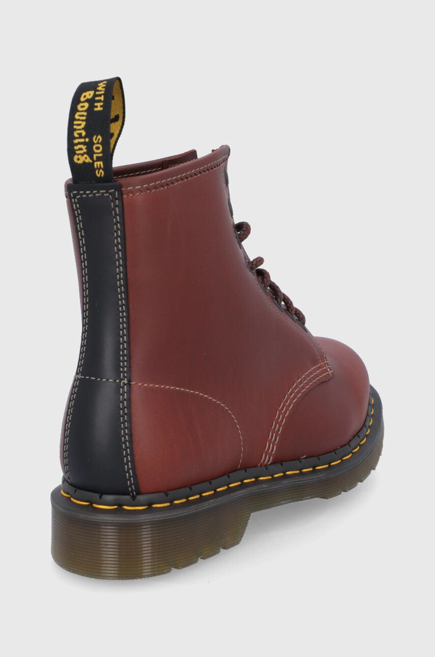 Dr. Martens Usnjeni čevlji 1460 moški bordo barva - Pepit.si