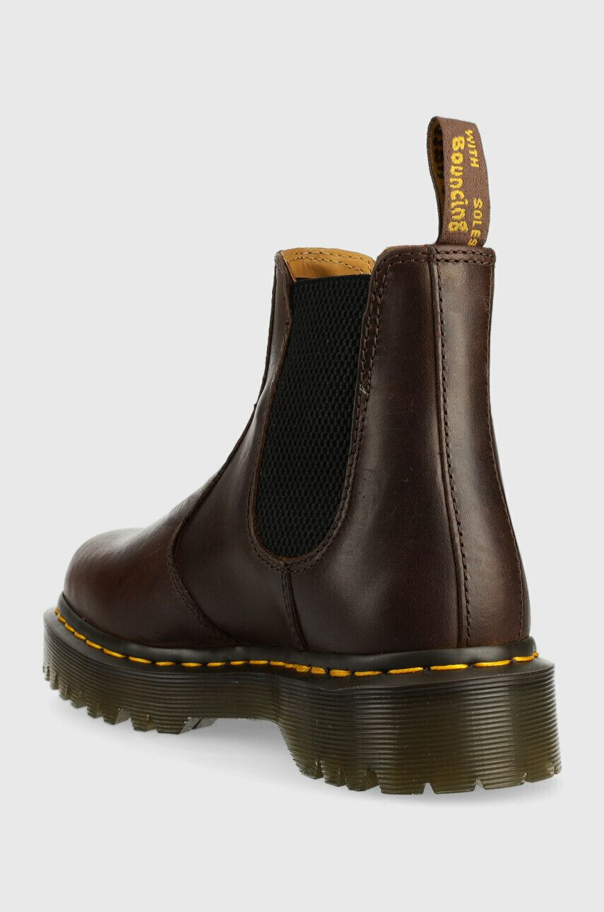 Dr. Martens Usnjeni chelsea 2976 Bex rjava barva - Pepit.si