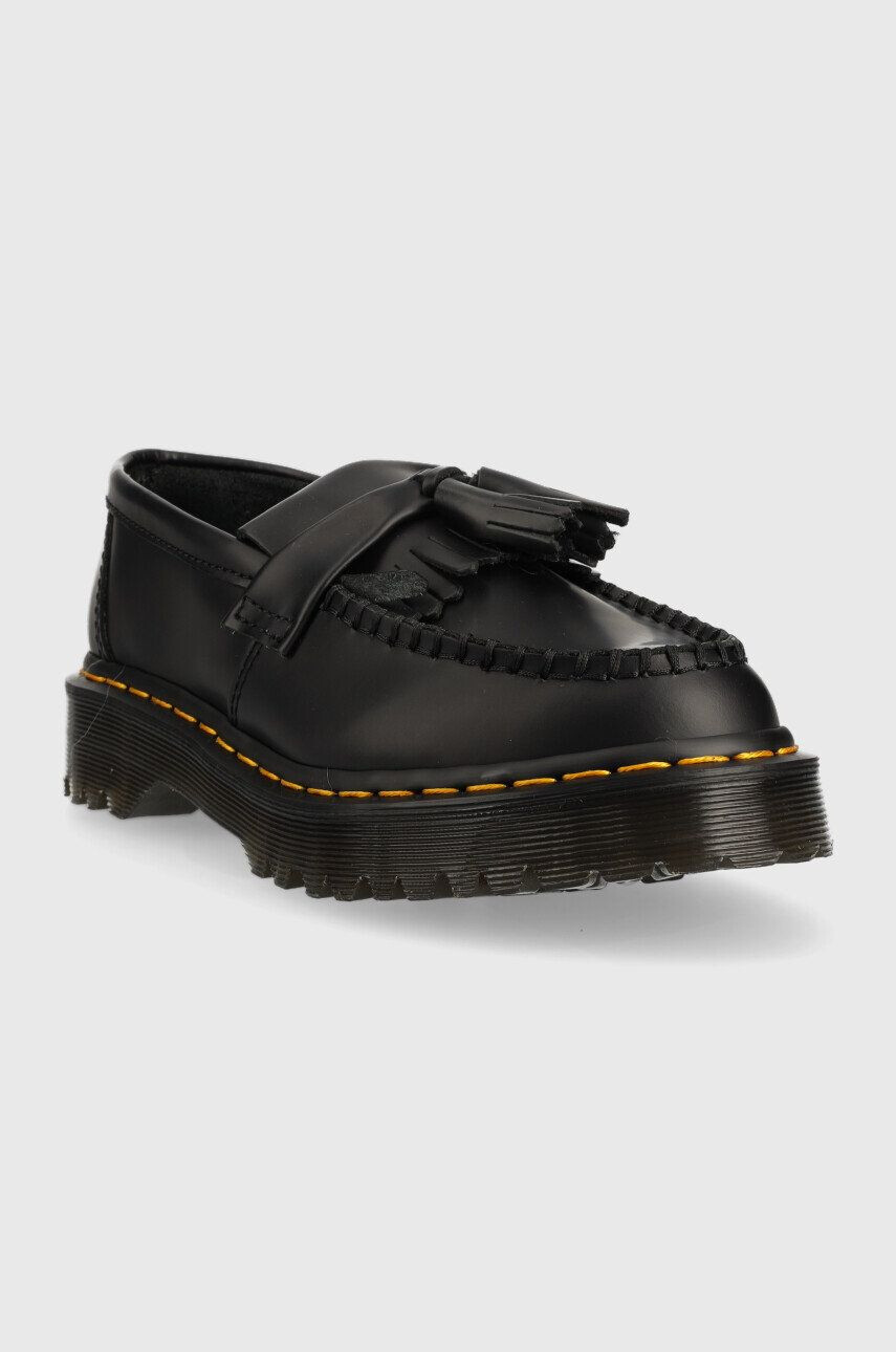 Dr. Martens Usnjeni mokasini Adrian Bex črna barva - Pepit.si