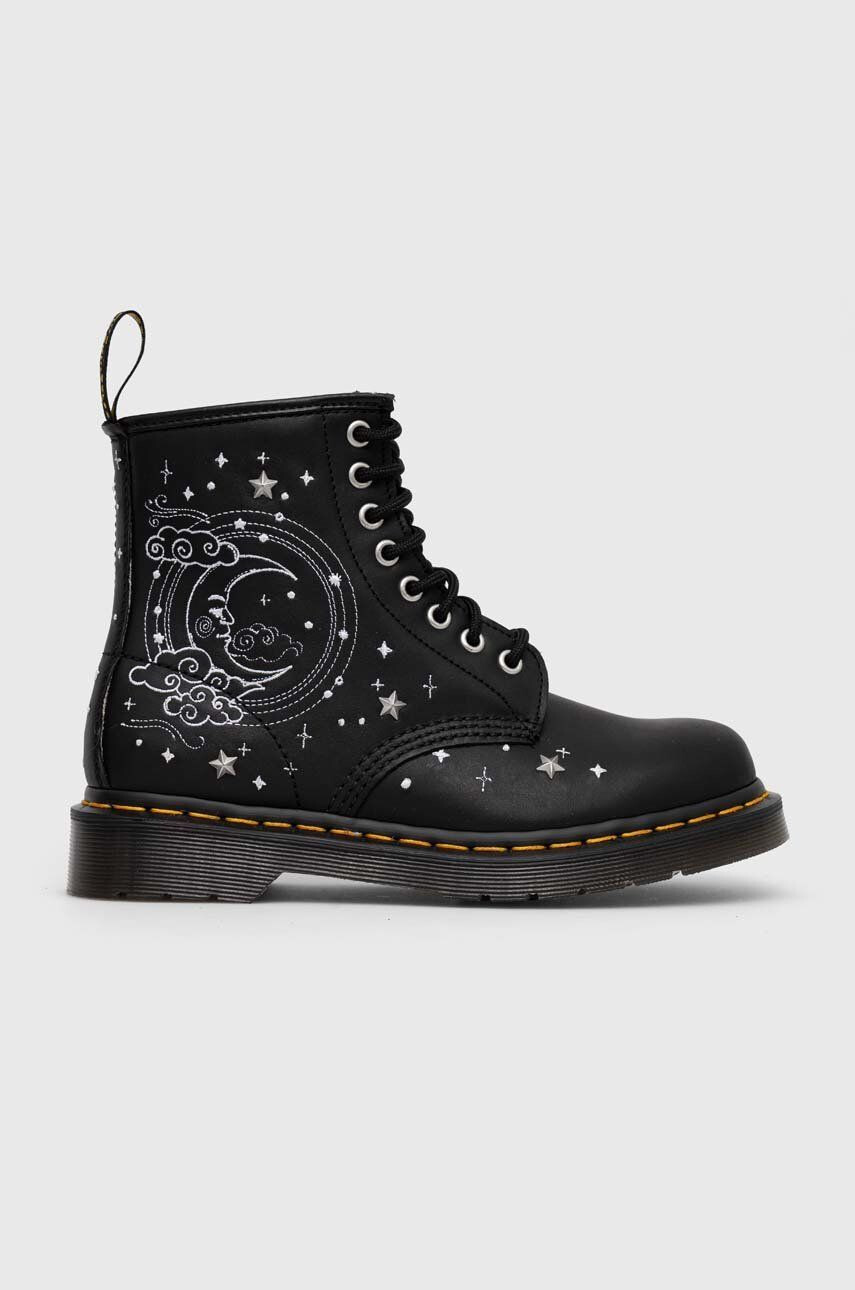 Dr. Martens Usnjeni nizki škornji 1460 Cosmic - Pepit.si