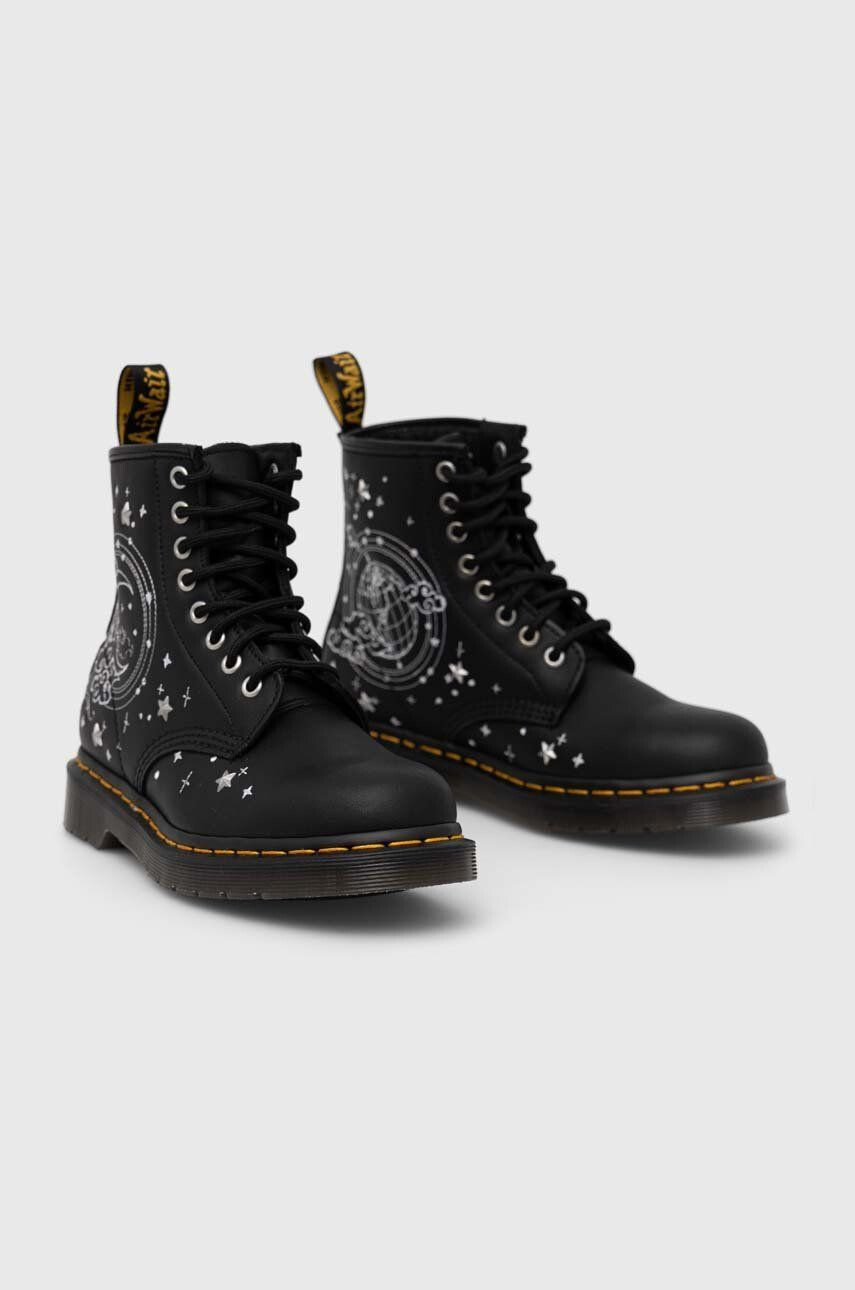 Dr. Martens Usnjeni nizki škornji 1460 Cosmic - Pepit.si