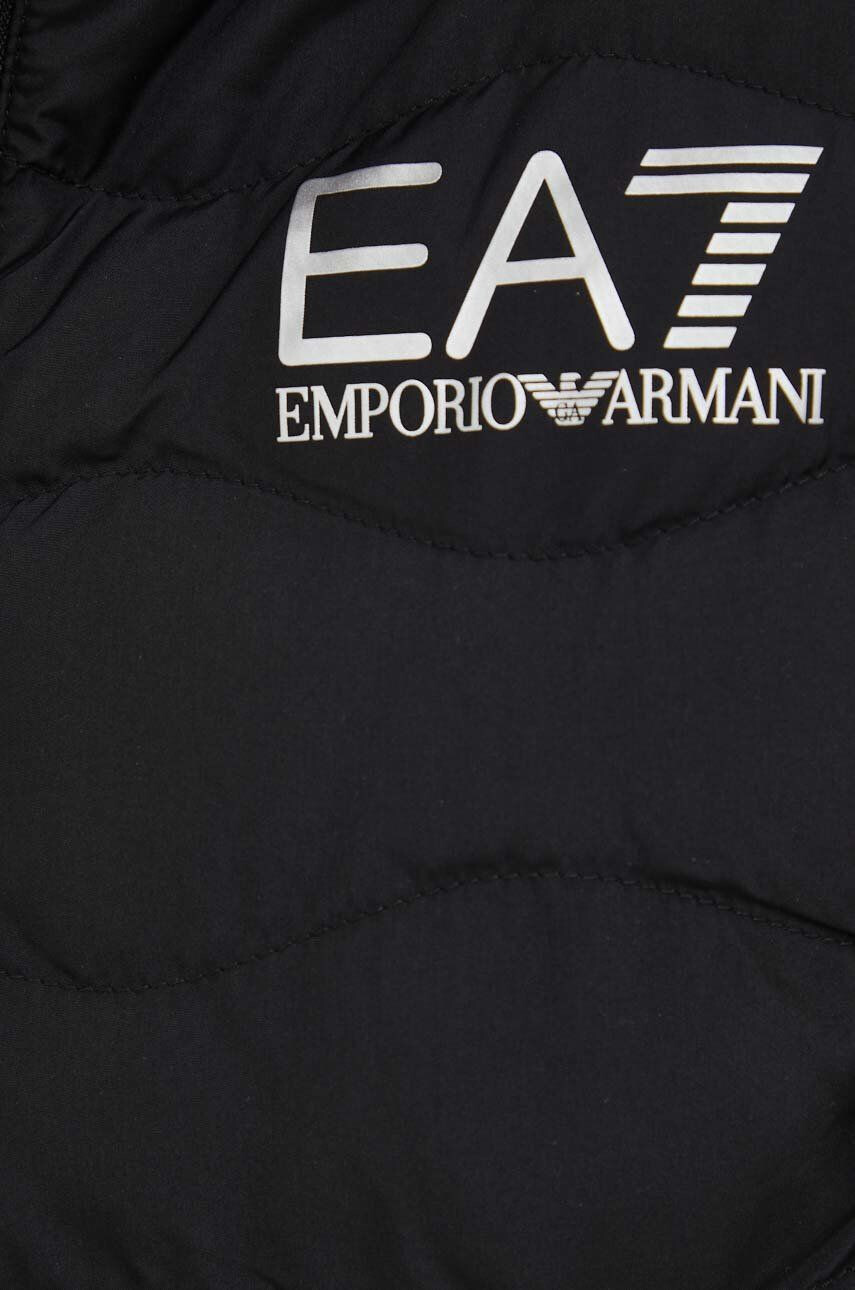 EA7 Emporio Armani Jakna moška srebrna barva - Pepit.si