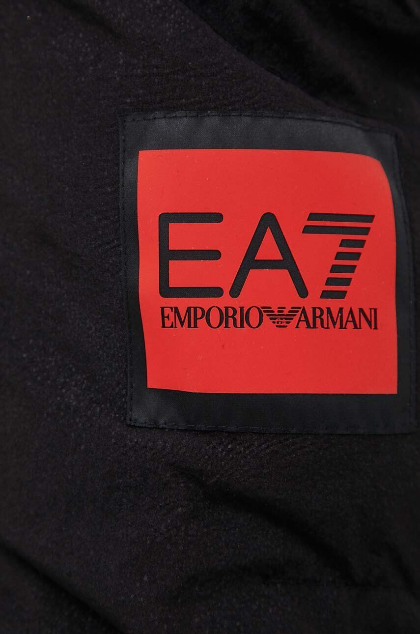 EA7 Emporio Armani Jakna moška črna barva - Pepit.si