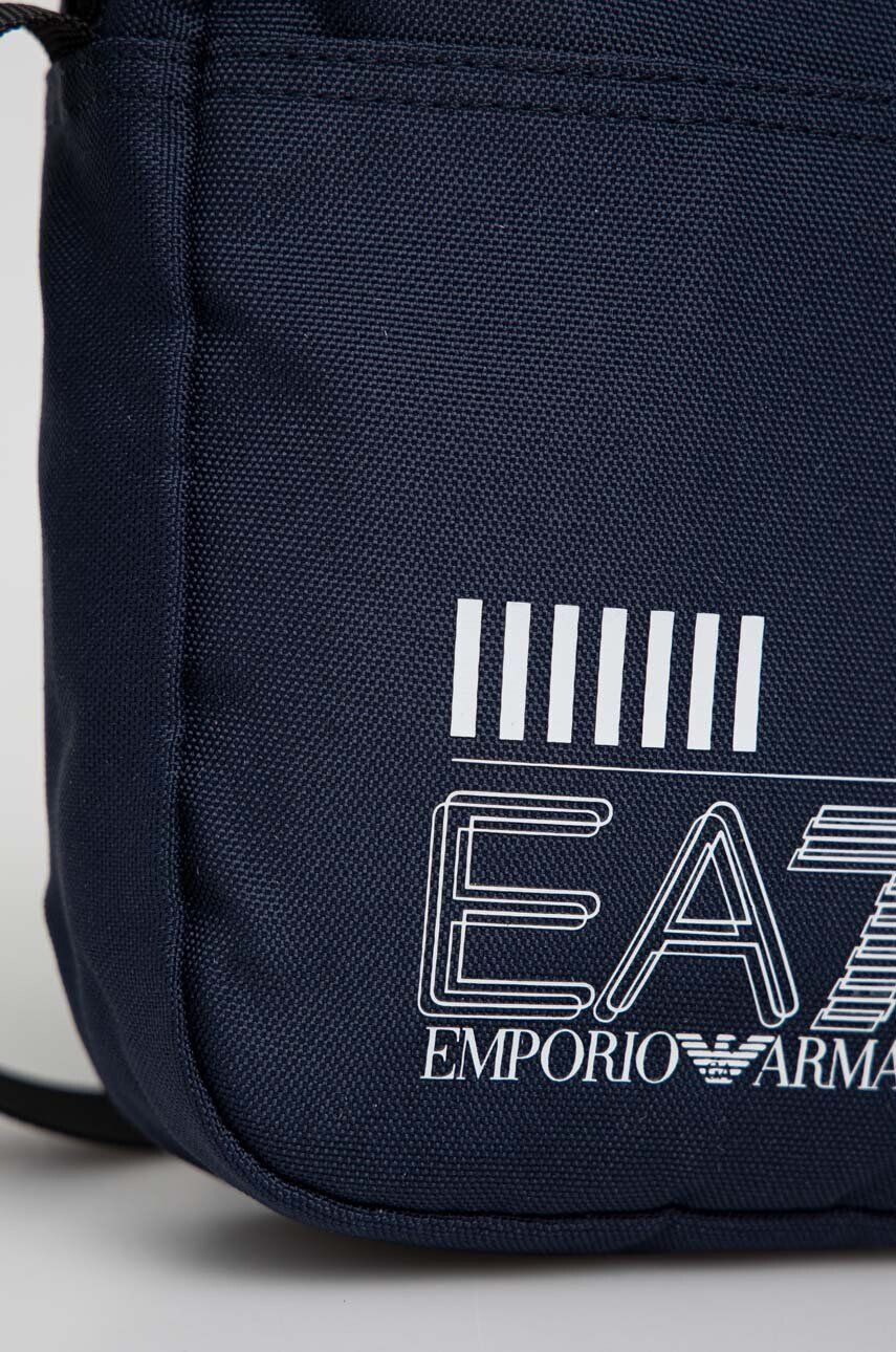 EA7 Emporio Armani Torbica za okoli pasu mornarsko modra barva - Pepit.si