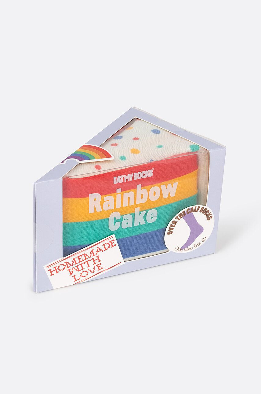 Eat My Socks nogavice Rainbow Cake - Pepit.si