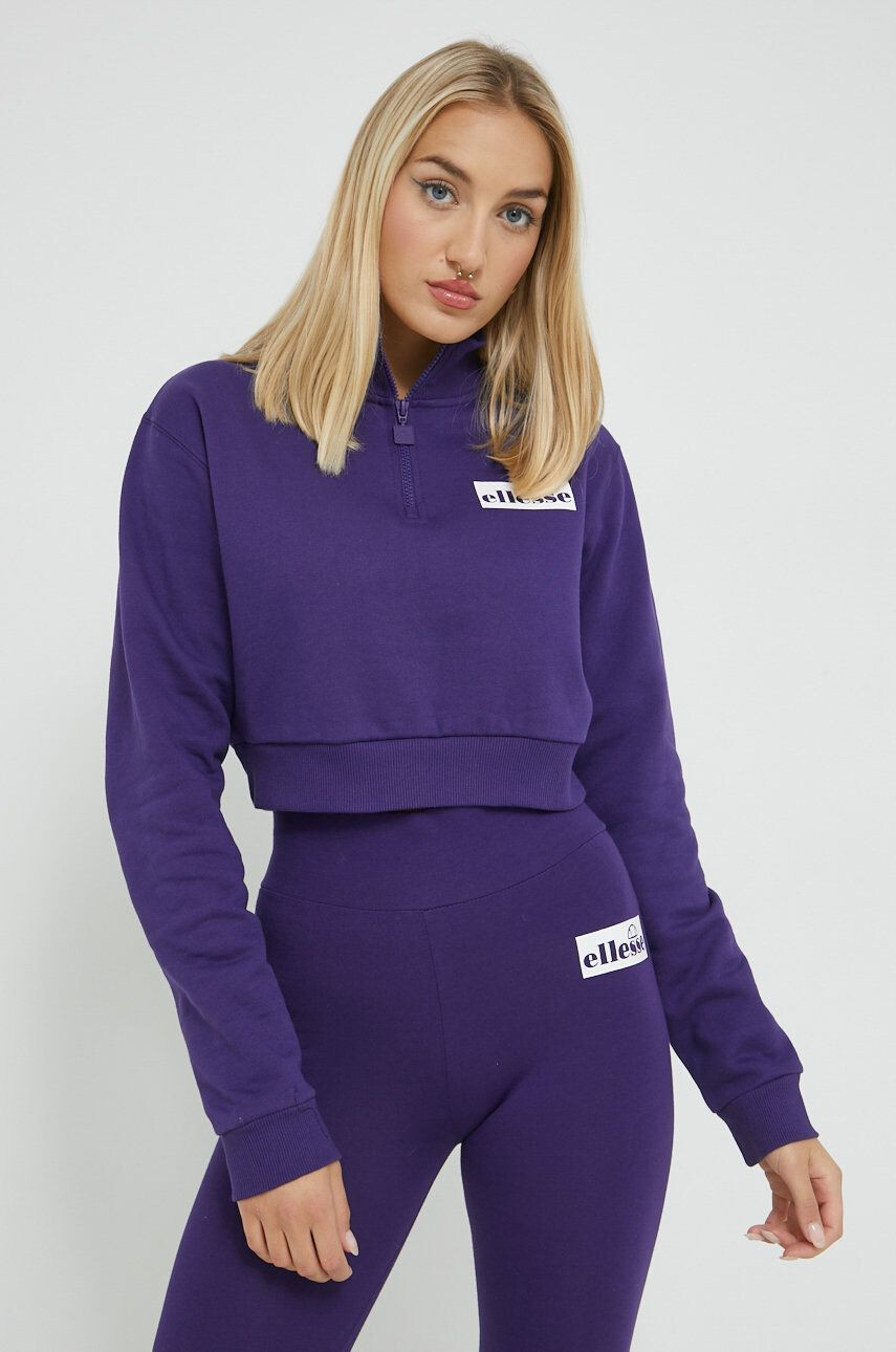 Ellesse Bluza ženska vijolična barva - Pepit.si