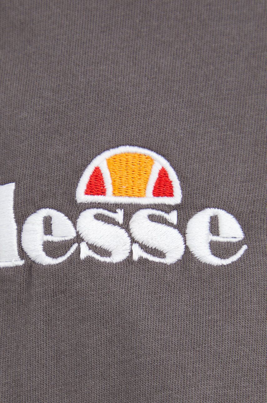 Ellesse Bombažen t-shirt siva barva - Pepit.si