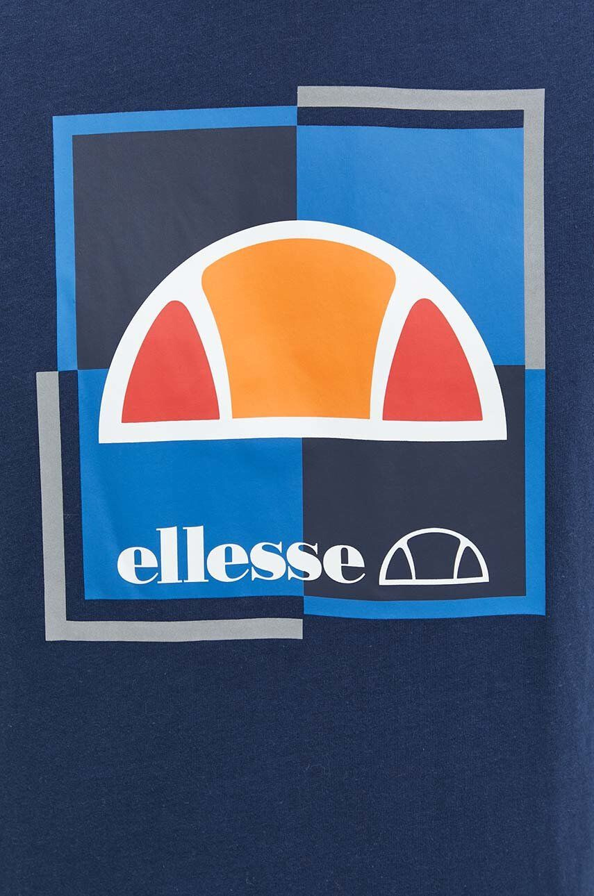 Ellesse Bombažna kratka majica oranžna barva - Pepit.si