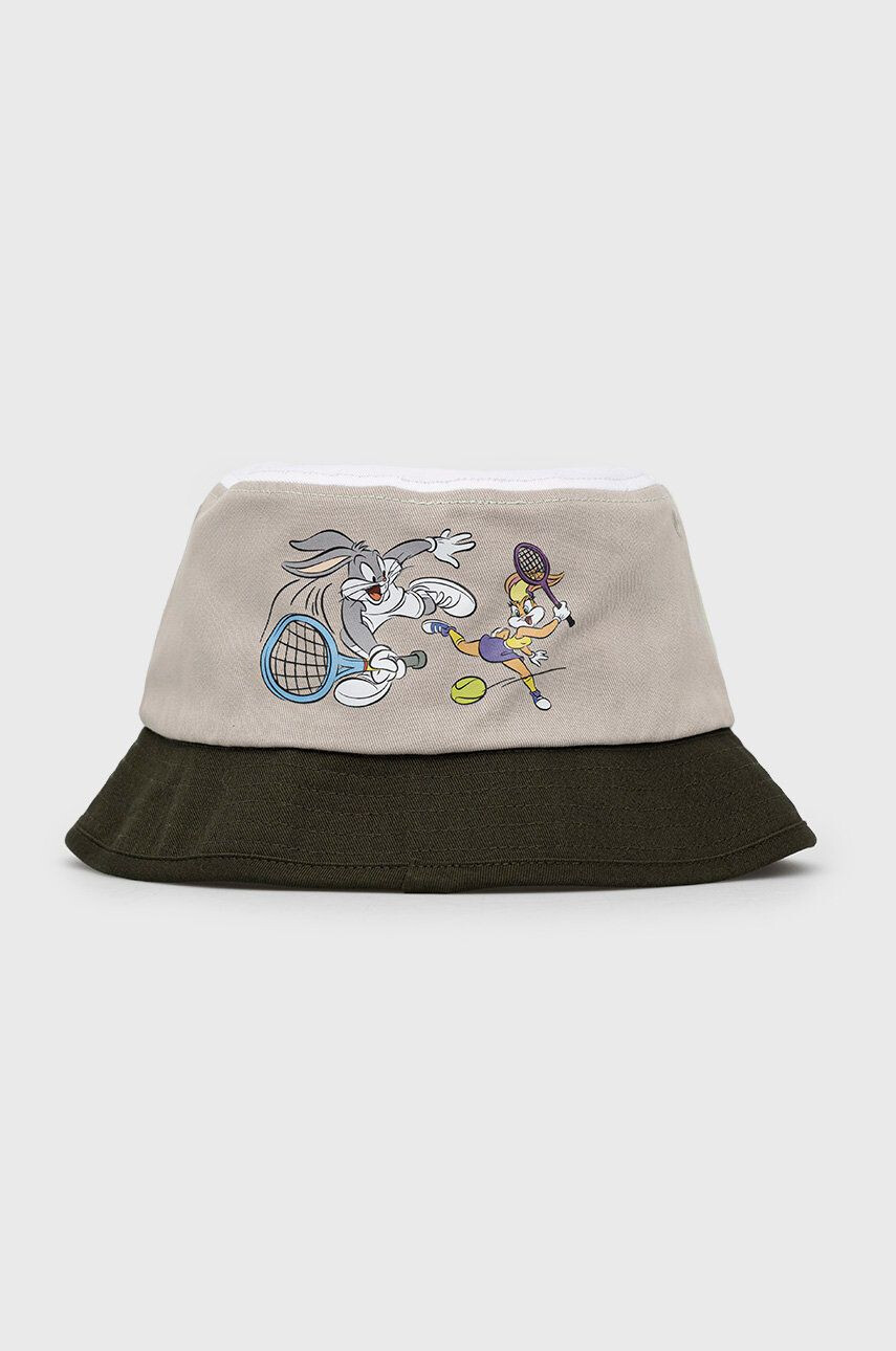 Ellesse Bombažni klobuk X Looney Tunes zelena barva - Pepit.si