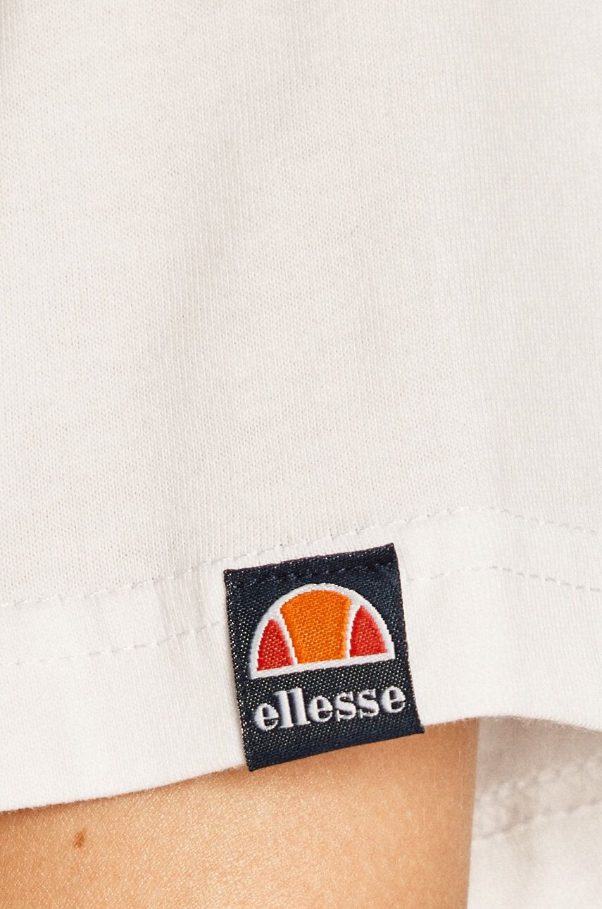 Ellesse Bombažna kratka majica bela barva - Pepit.si