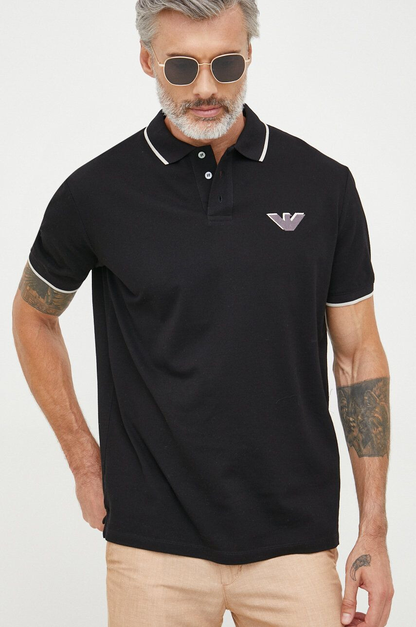 Emporio Armani Bombažen polo - Pepit.si