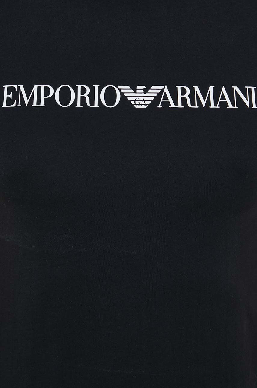 Emporio Armani Bombažna kratka majica - Pepit.si