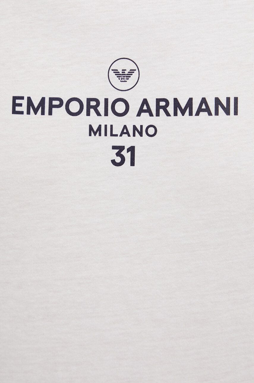 Emporio Armani Bombažna kratka majica - Pepit.si