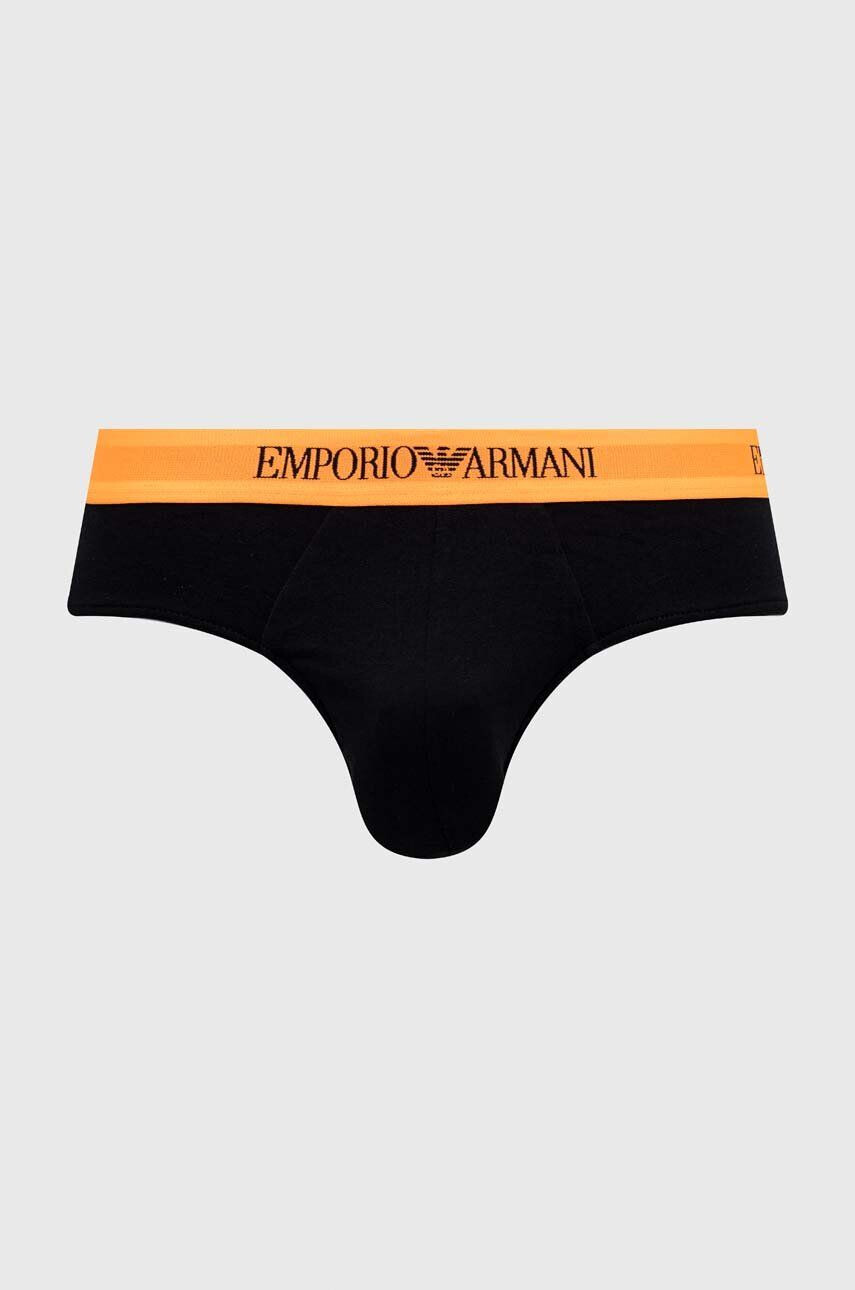 Emporio Armani Underwear 3-pack črna barva - Pepit.si