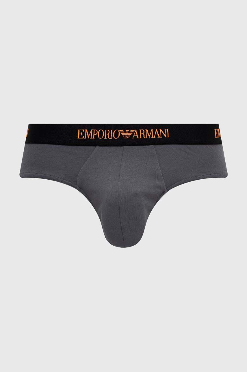 Emporio Armani Underwear 3-pack črna barva - Pepit.si