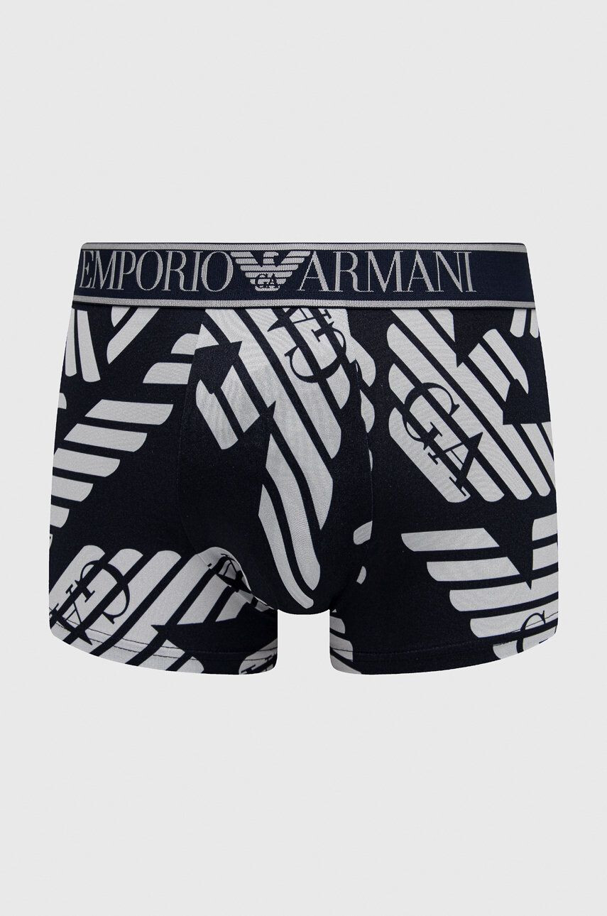 Emporio Armani Underwear Boksarice moške mornarsko modra barva - Pepit.si