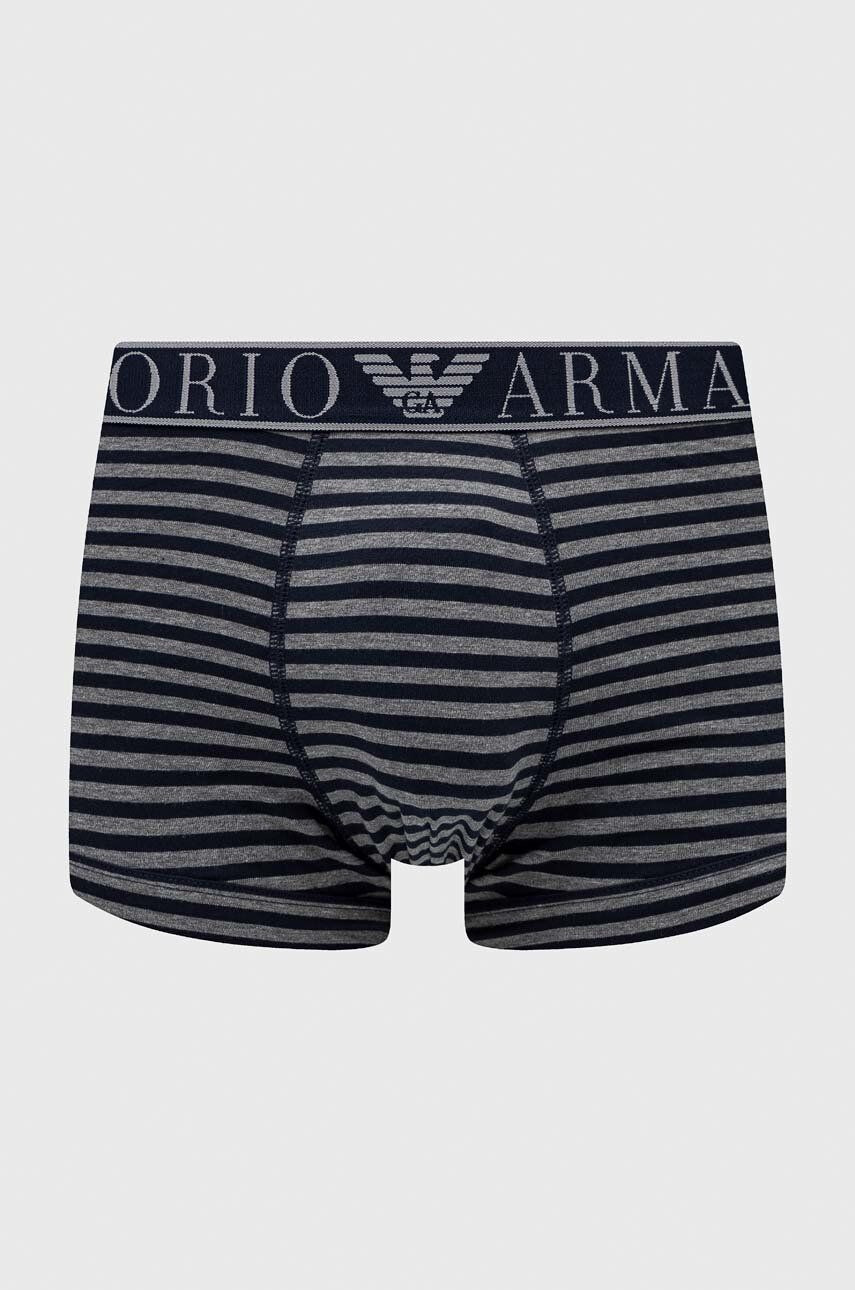 Emporio Armani Underwear Boksarice 2-pack moški mornarsko modra barva - Pepit.si