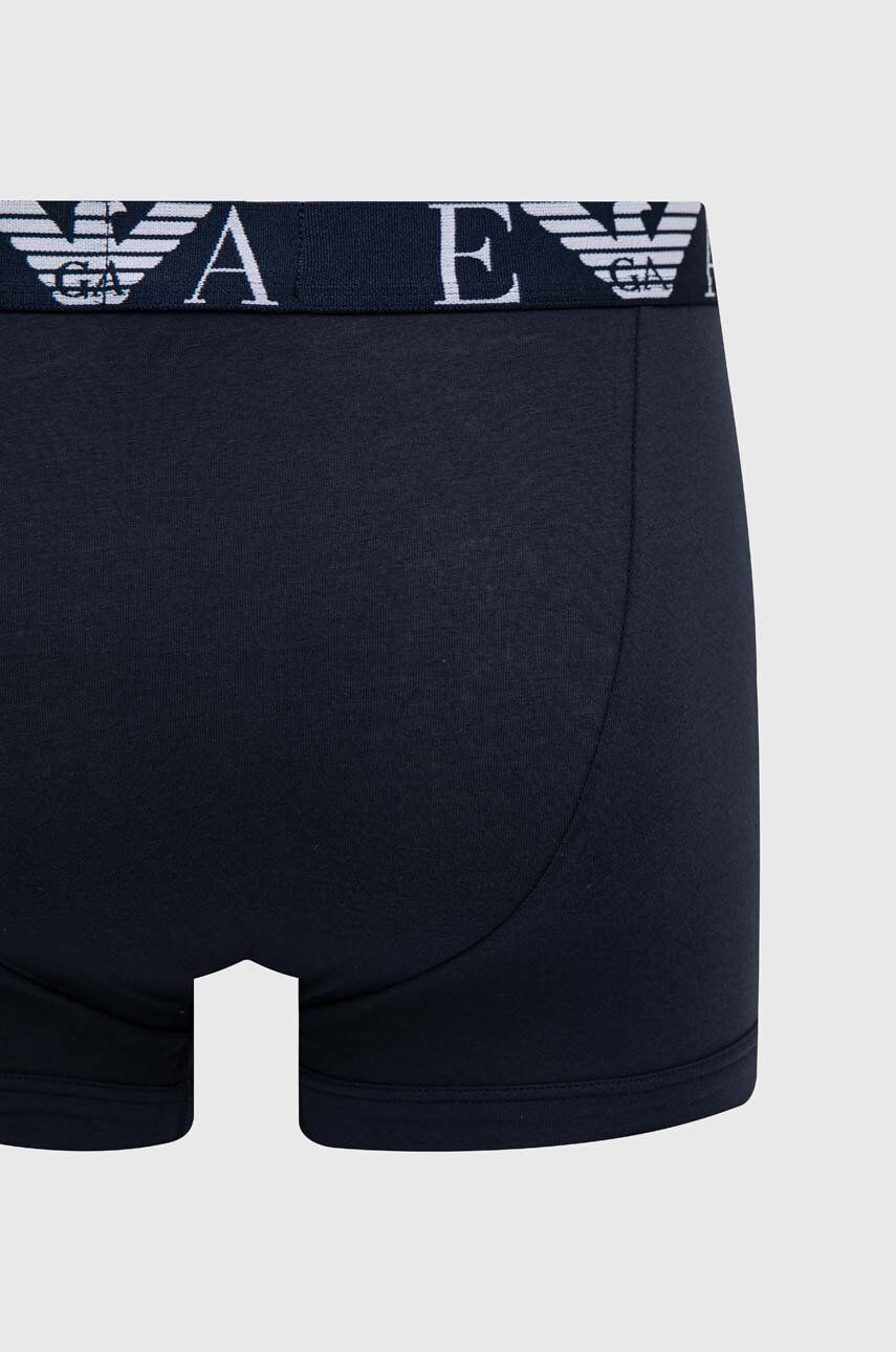 Emporio Armani Underwear Boksarice 2-pack moški črna barva - Pepit.si