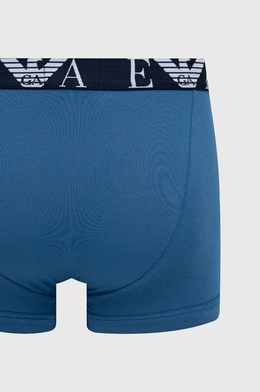 Emporio Armani Underwear Boksarice 2-pack moški črna barva - Pepit.si