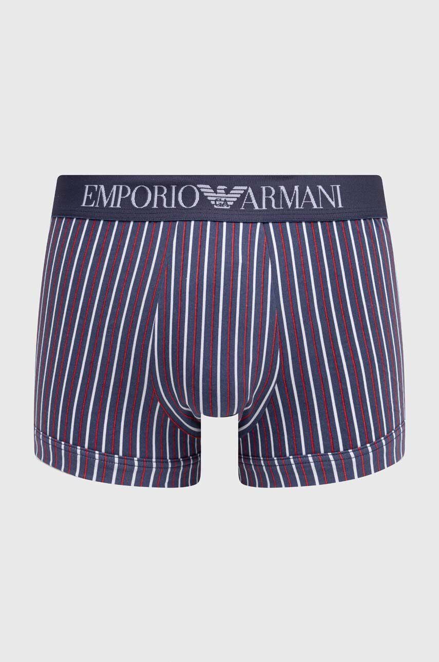 Emporio Armani Underwear Boksarice 2-pack moški mornarsko modra barva - Pepit.si