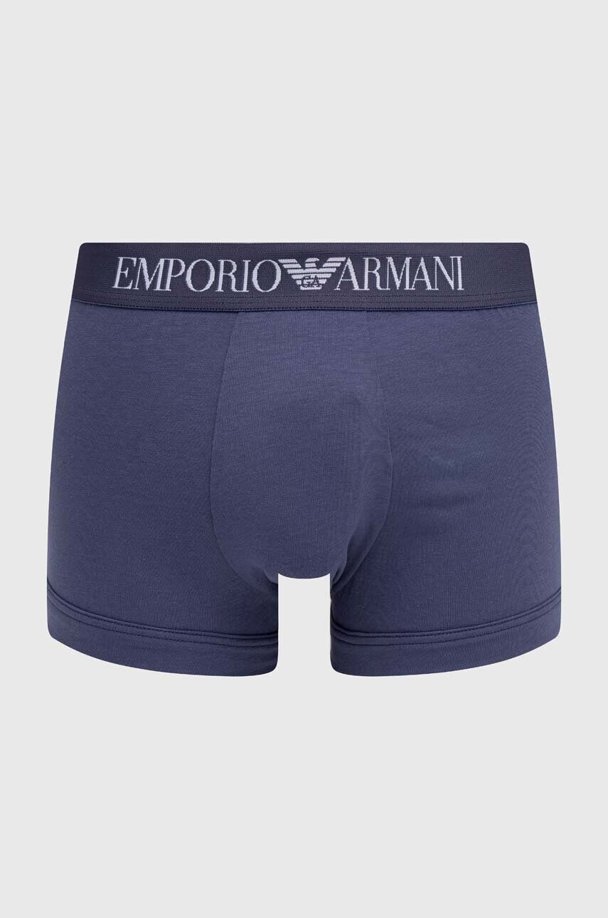 Emporio Armani Underwear Boksarice 2-pack moški mornarsko modra barva - Pepit.si