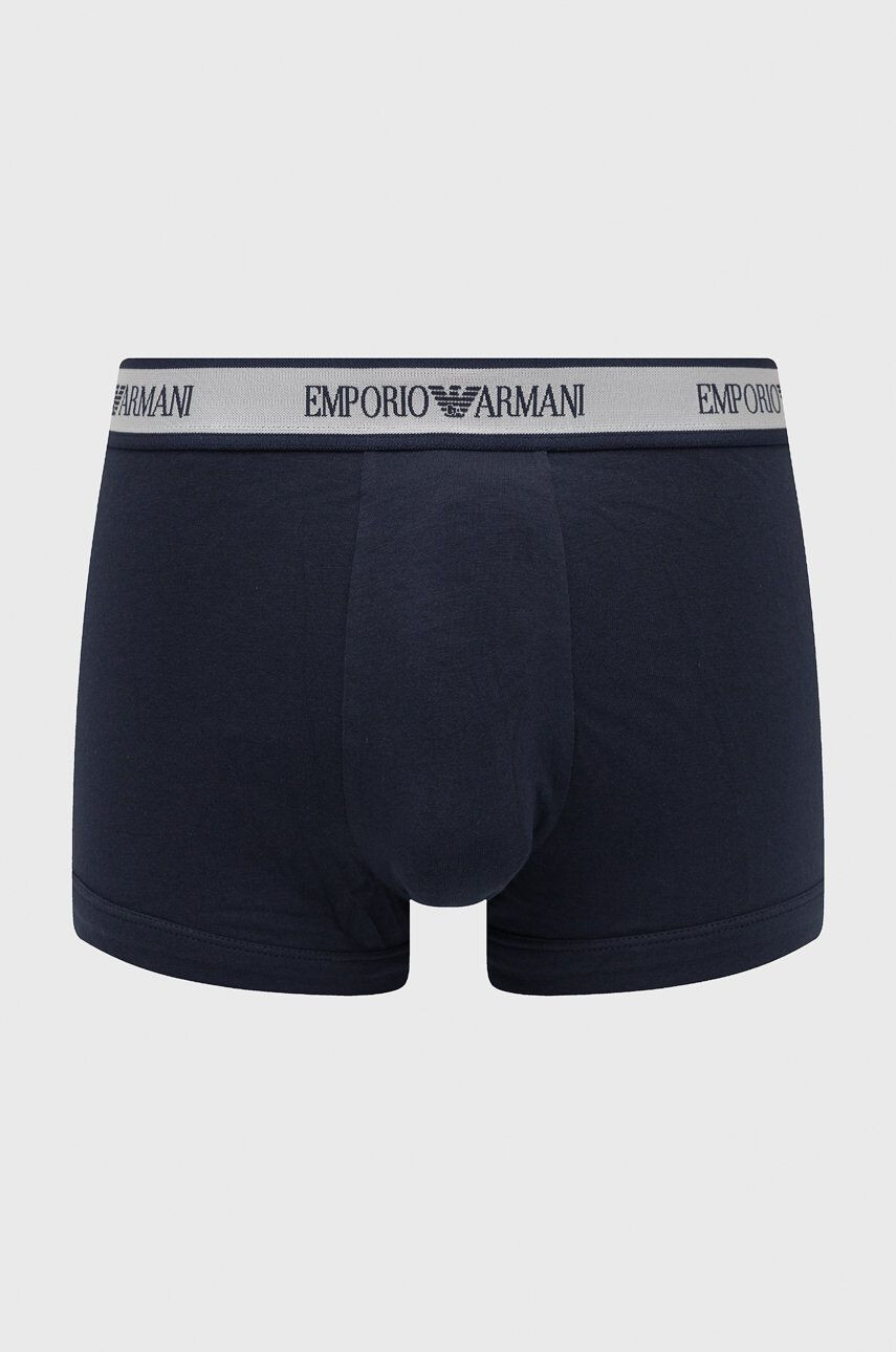 Emporio Armani Underwear Boksarice (2-pack) moške mornarsko modra barva - Pepit.si