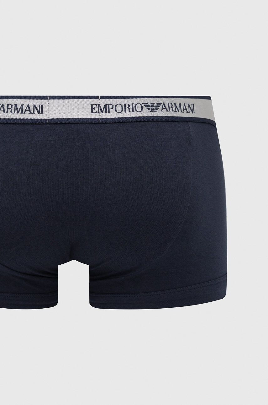 Emporio Armani Underwear Boksarice (2-pack) moške mornarsko modra barva - Pepit.si