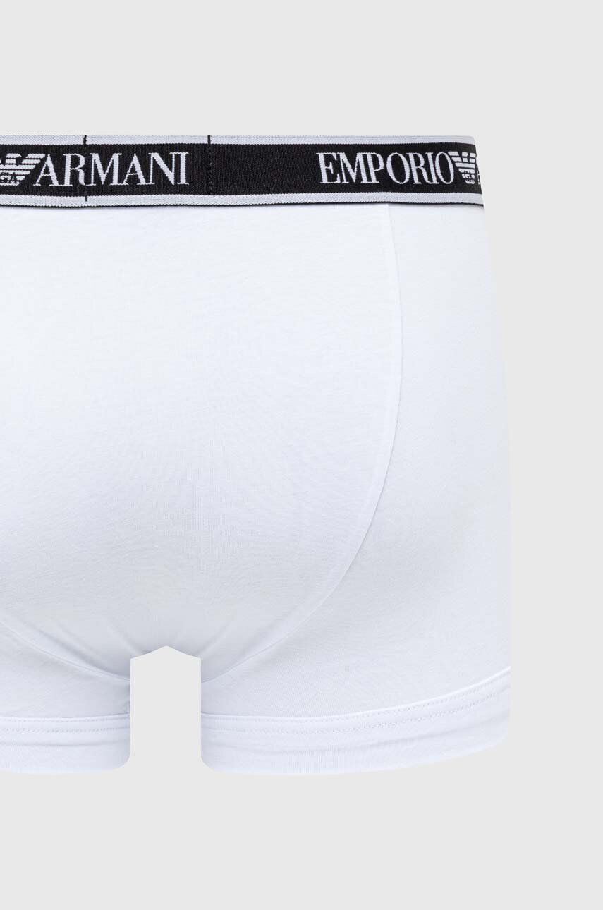 Emporio Armani Underwear Boksarice 3-pack moški mornarsko modra barva - Pepit.si