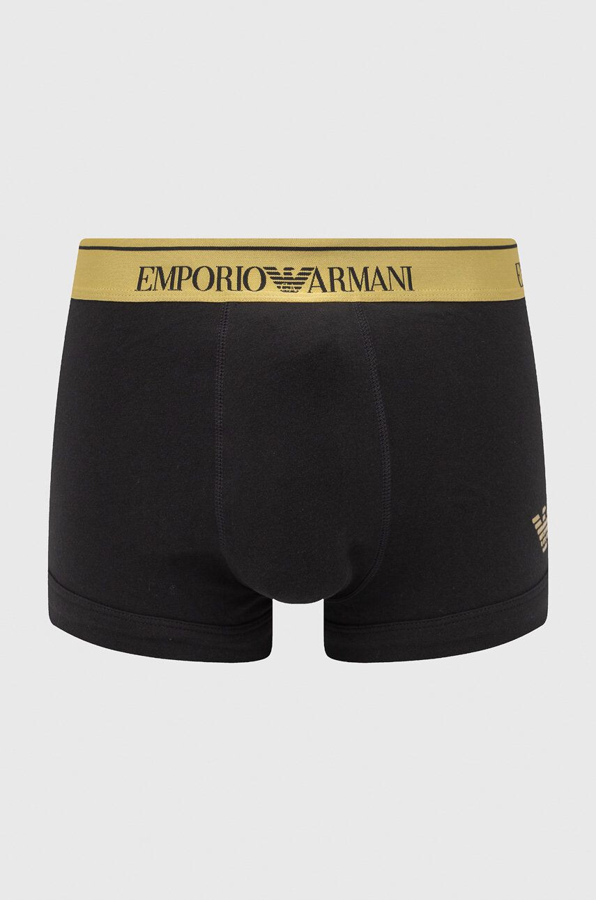 Emporio Armani Underwear Boksarice moški mornarsko modra barva - Pepit.si