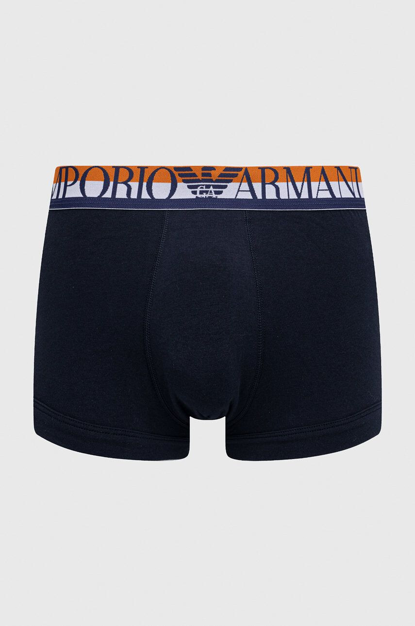 Emporio Armani Underwear Boksarice moške mornarsko modra barva - Pepit.si