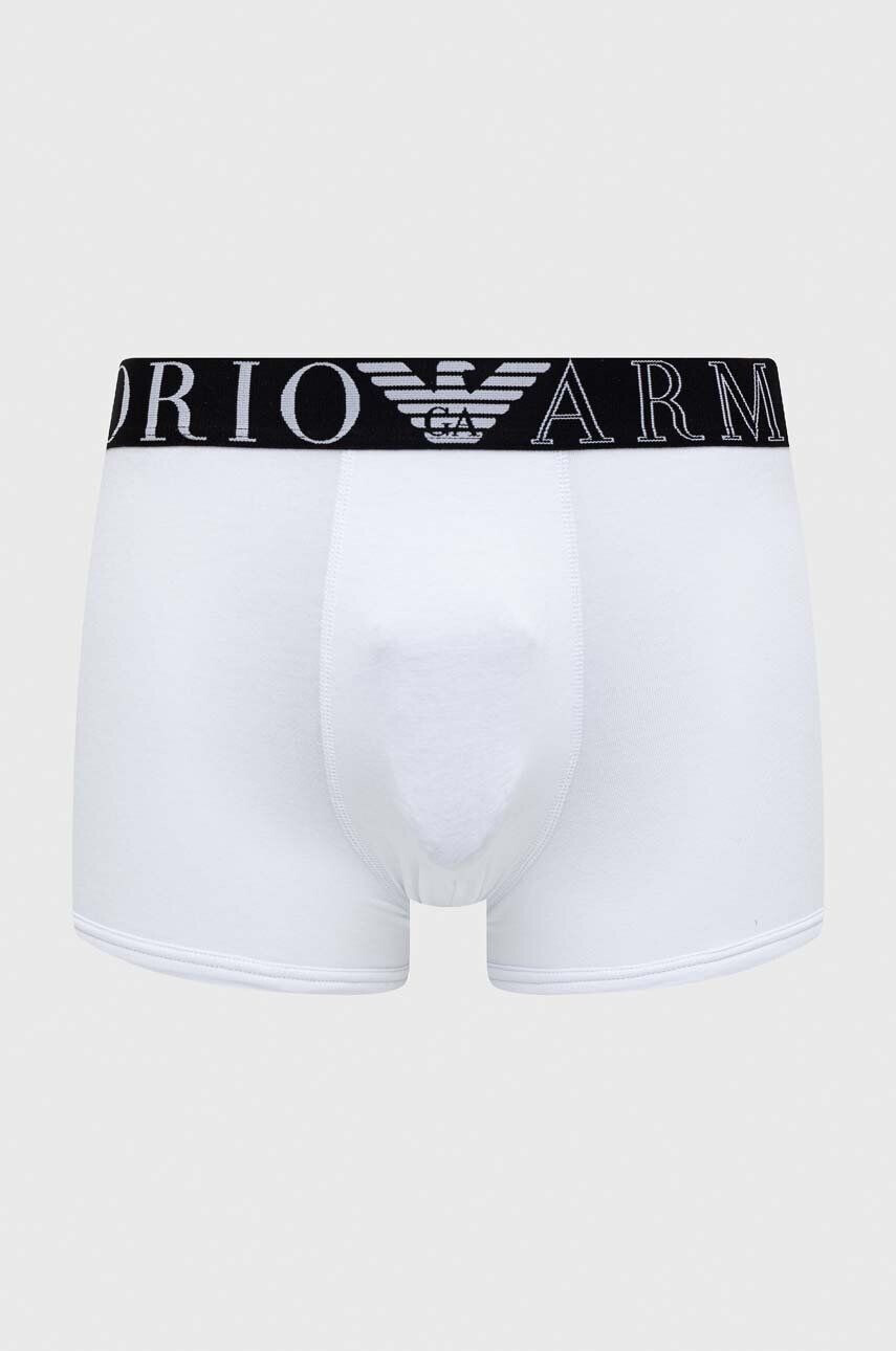 Emporio Armani Underwear Boksarice moški bela barva - Pepit.si